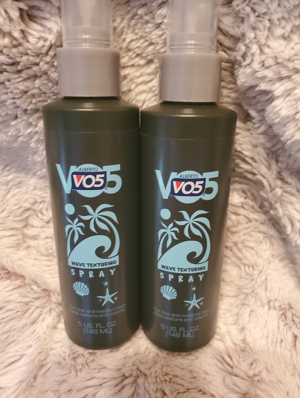 2x Alberto VO5 Wave Texturing Spray 5oz For Fine/Medium Hair-Adds Texture/Volume